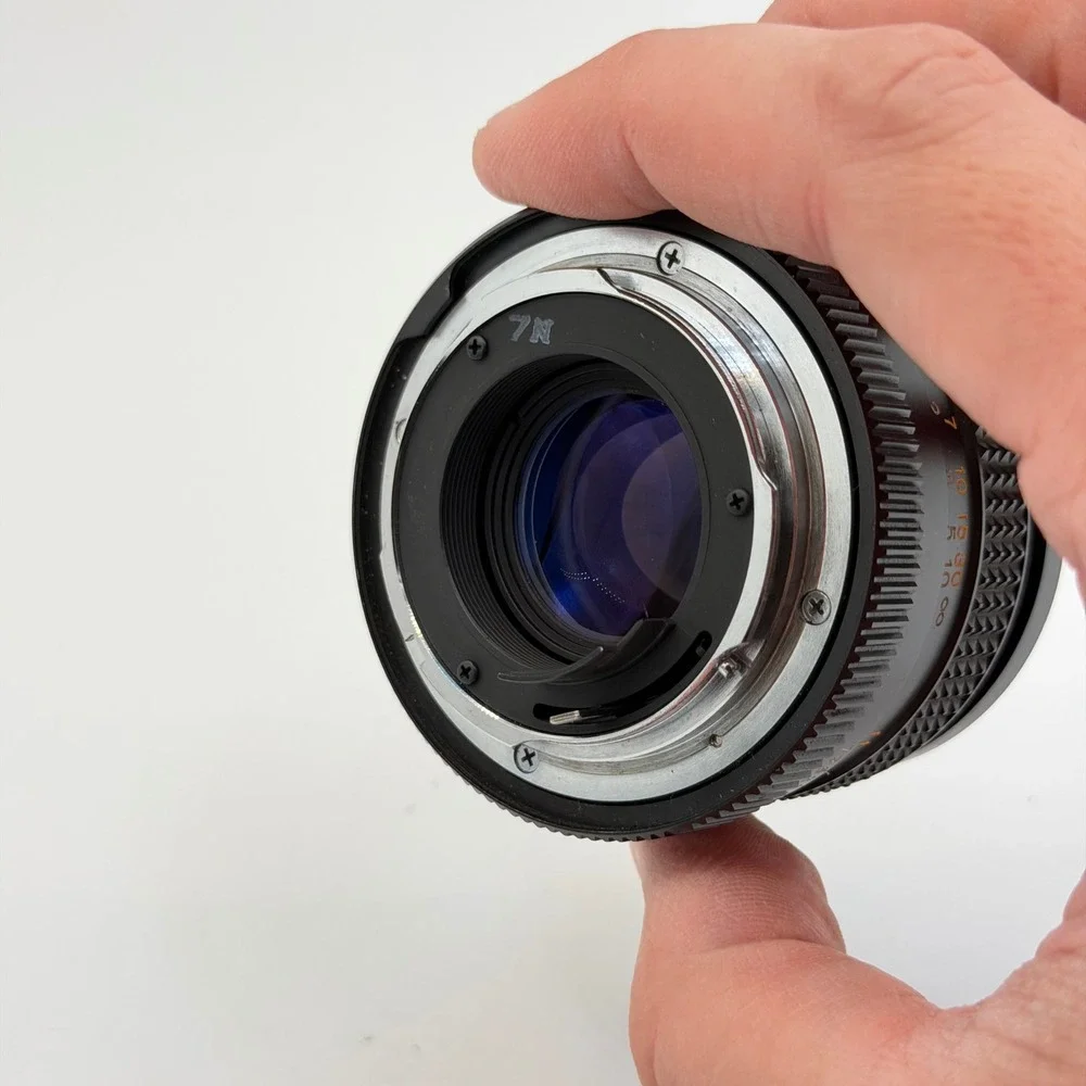 Konica Hexanon AR 50mm f1.7 Vintage Prime Manual Focus Lens Japan 55mm Filter